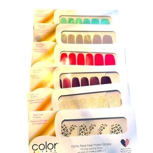 6 sets of Retired‎ Color Street Nail Polish Strips! 💅🏻